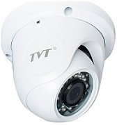 Camera de supraveghere TVT TD-7514TSL, TVI, Dome, 1MP 720P, CMOS OV 1/4 inch, 2.8mm, 30 LED, IR 20m, carcasa metal_1