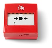 Buton adresabil INIM EC0020 manual de semnalizare incendiu, resetabil, rosu_1