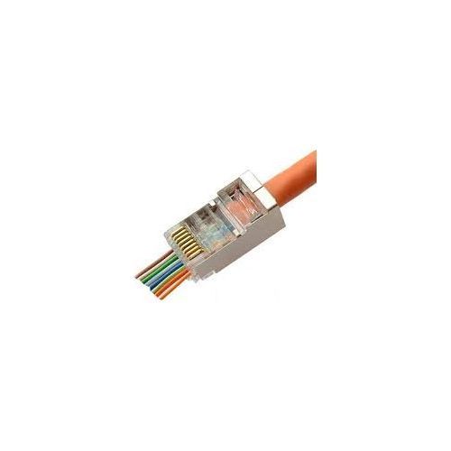 Accesoriu retelistica PXW MPUC5E-501FU/H/100 Mufa RJ45 ecranata FTP Cat5e cu gauri de trecere, 3U, set 100 buc._1