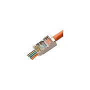 Accesoriu retelistica PXW MPUC5E-501FU/H/100 Mufa RJ45 ecranata FTP Cat5e cu gauri de trecere, 3U, set 100 buc._1