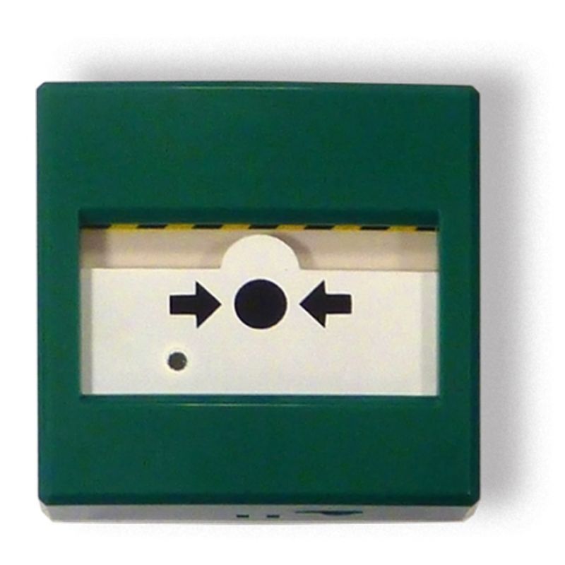 Buton conventional INIM IC0020G, verde_1