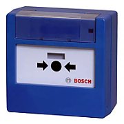 Buton adresabil Bosch FMC-420RW-GSRBU resetabil, albastru, de interior IP54_1