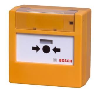 Buton adresabil Bosch FMC-420RW-GSRYE, resetabil, galben, de interior IP54_1