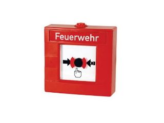 Buton conventional Bosch DM1103B-Ex dubla actiune, rosu, zona exploziva_1