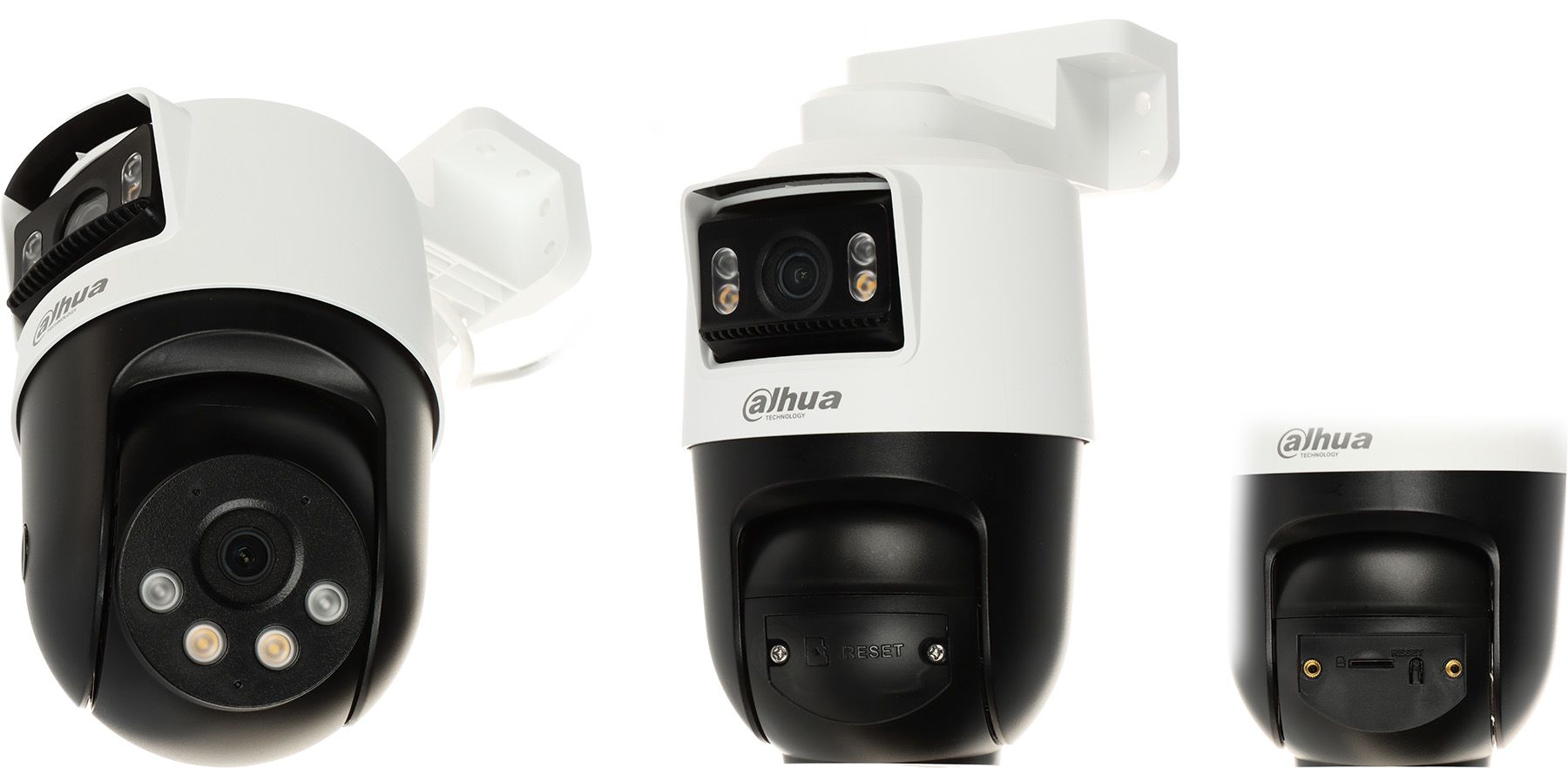 Camera de supraveghere Dahua SDT2A200-2F-NB-A-PV-0400 IP PTZ Dahua, 2+2MP, 4mm, Smart Dual Light 30m, microfon, difuzor, sirena, SMD 3, PoE, IP66_3