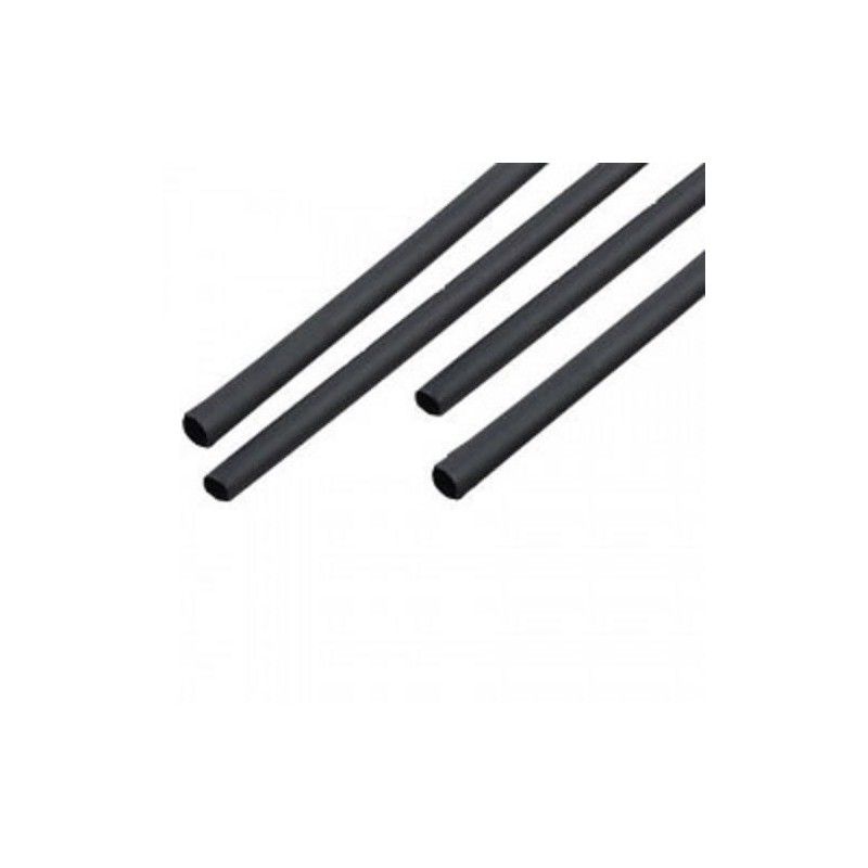 Tub termocontractabil 3 / 1 mm EL301A, negru (30buc) - ELEMATIC_1