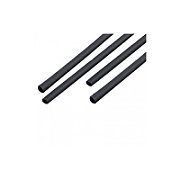 Tub termocontractabil 3 / 1 mm EL301A, negru (30buc) - ELEMATIC_1