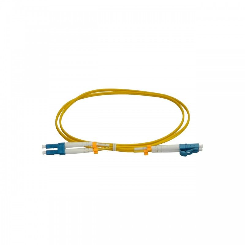 Patchcord FO LC/PC-LC/PC, SM OS2 9/125, manta LSZH 3.0mm, duplex 10m - EMTEX_1