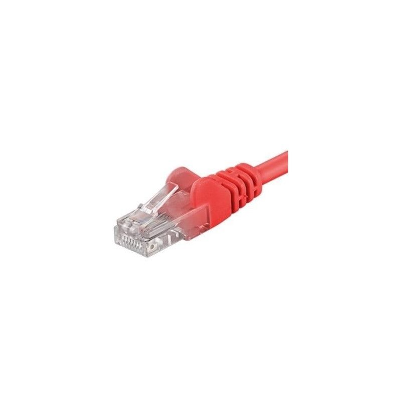 Patchcord UTP RJ45-RJ45 Cat.5e 10m, rosu_1