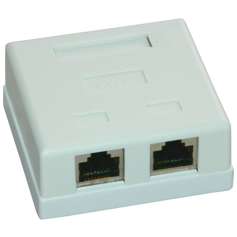 Priza FTP dubla aplicata cat.6 - EMTEX_1