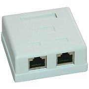 Priza FTP dubla aplicata cat.6 - EMTEX_1