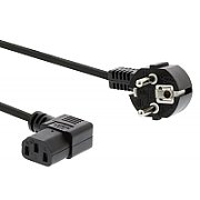 Cablu alimentare calculator IEC C13 - Schuko, 2 m, 90 grade, PremiumCord_1