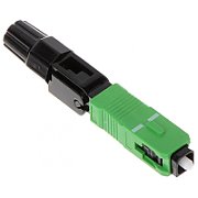 Conector rapid SC/APC single mode green H05 - Emtex_1