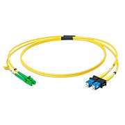 Patchcord FO SC/PC-LC/APC, SM OS2 9/125, manta LSZH 3.0mm, duplex 2m - Emtex_1