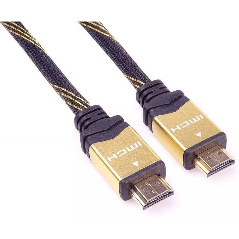 Cablu HDMI, tata-tata, 4K, High Speed, V1.4 contacte aurite, 10m, Negru, PremiumCord_1