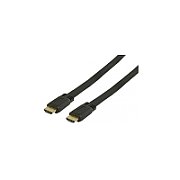 Cablu HDMI plat, 4K, V1.4, conectori auriti, 5m, PremiumCord_1