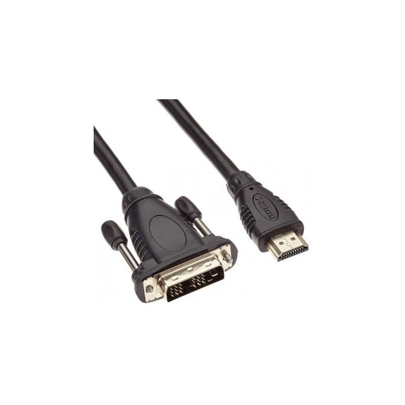 Cablu HDMI - DVI-D (18+1), dubluecranat, conectori auriti, 7m, PremiumCord_1