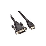 Cablu HDMI - DVI-D (18+1), dubluecranat, conectori auriti, 10m, PremiumCord_1