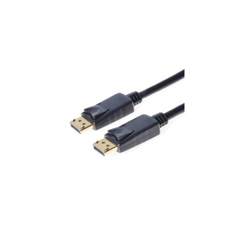 Cablu DisplayPort, tata - tata, Versiunea 1.2, 4K×2K@60hz, dublu ecranat, conectori auriti, 3m, PremiumCord_1