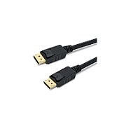 Cablu DisplayPort, tata - tata, Versiunea 1.3/1.4, 4K (3840×2160), dublu ecranat, conectori auriti, 2m, PremiumCord_1