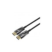 Cablu Fibra Optica DisplayPort, tata - tata, V1.4, 8K (7680x4320), conectori auriti, 10m, PremiumCord_1