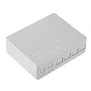Priza FO, cutie FTTH de interior doua intrari, 4 x SC simplex sau 4 x LC duplex, neechipata - Emtex_1