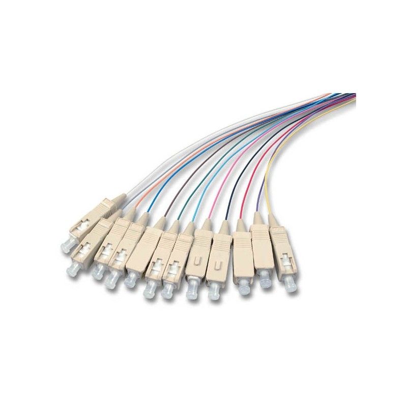 Set 12 buc pigtail FO SC/PC, MM OM5, 50/125, 0,9mm manta  LSZH, 1.5m colorate - EMTEX_1