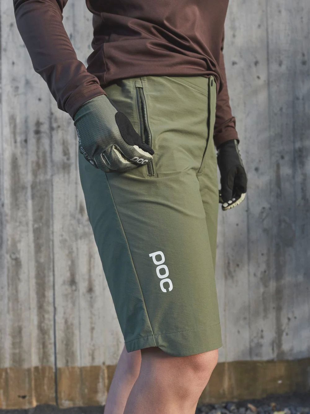 Spodenki rowerowe POC ESSENTIAL ENDURO- zielony r.M_1