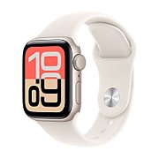 Apple Watch SE 3 GPS 40 mm Carcasă din aluminiu Starlight cu brățară Sport Starlight - M/L_2