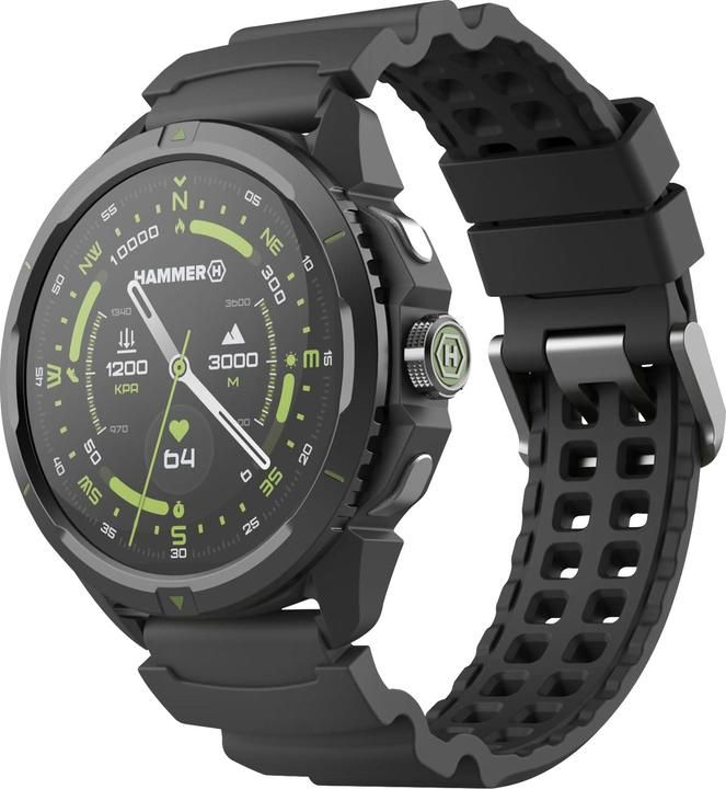Smartwatch with GPS  AMOLED  1.5   black_1