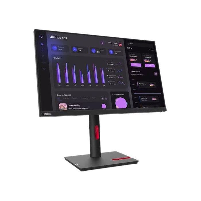 Lenovo ThinkVision P24QD-40 | 23.8   | IPS | 16:9 | 120 Hz | 6 ms | 2560 x 1440 pixels | 300 cd/m2 | HDMI ports quantity 1 | Eclipse Black | Warranty 36 month(s)_1
