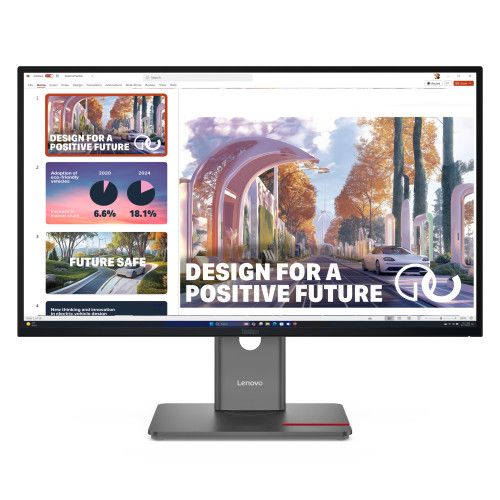 Lenovo ThinkVision P27QD-40 | 27   | IPS | 16:9 | 120 Hz | 4 ms | 2560 x 1440 pixels | 350 cd/m2 | HDMI ports quantity 1 | Raven Black | Warranty 36 month(s)_3