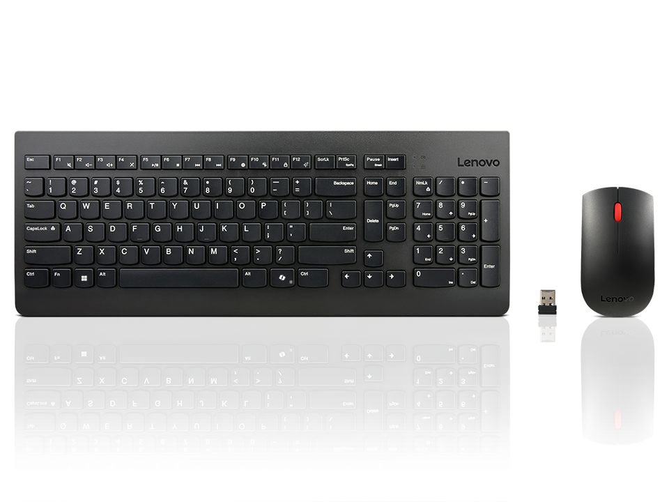 Lenovo Keyboard and Mouse Wireless Black_2