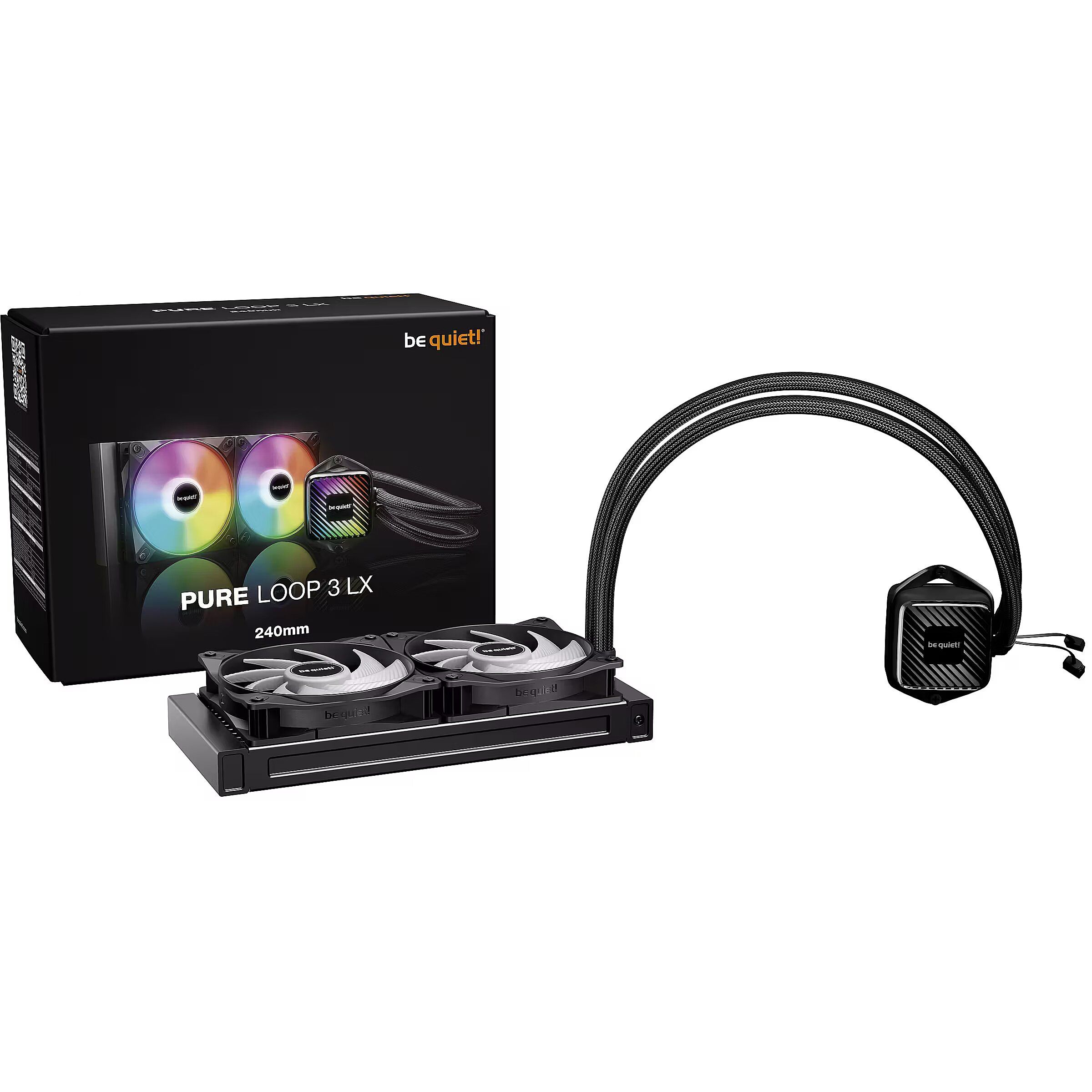 be quiet! PURE LOOP 3 LX Processor All-in-one liquid cooler 12 cm Black 1 pc(s)_2