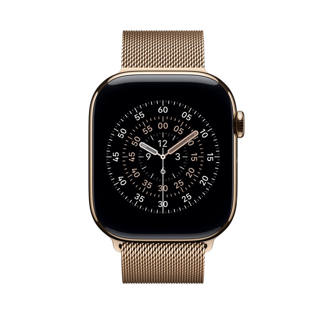 Apple Watch 46mm Loop:  Gold Milanese Loop - S/M_3