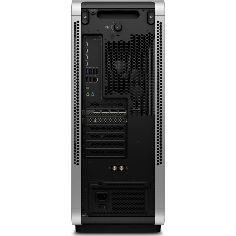 Dell Gaming Desktop Alienware Area-51 AAT2250, 1500W Platinum Rated ATX12VO PSU, 360mm Liquid-Cooled CPU, Tempered Glass Door, Intel(R) Core(TM) Ultra 9 285K processor (24-Core, 76MB Total Cache, 3.7GHz to 5.7GHz), NVIDIA(R) GeForce RTX(TM) 5070 Ti 16GB GDDR7, 64GB Dual Channel DDR5 (2x 32GB -_5