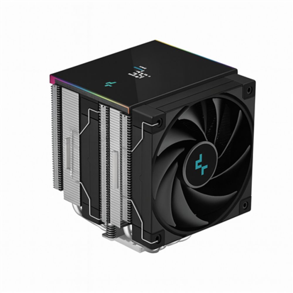 COOLER DeepCool  AK620 DIGITAL SE , combatibil skt. Intel si AMD, racire cu aer, ventilator 120mm, 500 - 1850 rpm, 6x6 mm heatpipes, inaltime 157mm, negru  R-AK620-BKADMN-GJD   (timbru verde 0.8 lei)