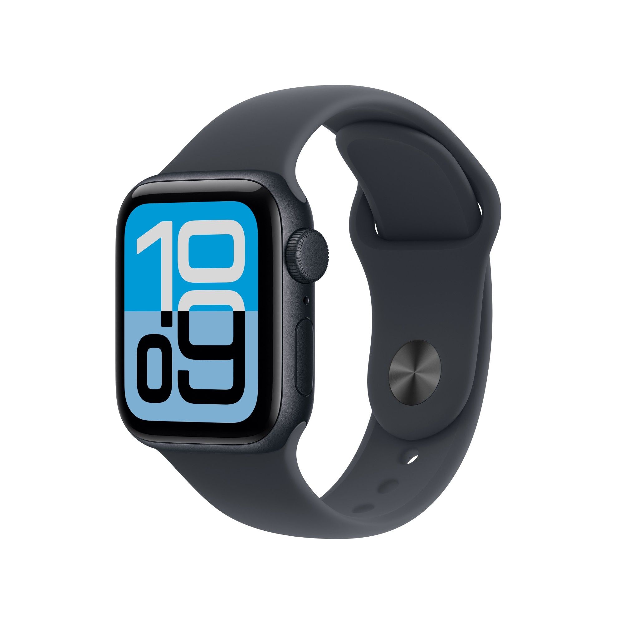 Apple Watch SE 3 GPS 40 mm Carcasă din aluminiu Midnight cu brățară sport Midnight - S/M_1