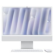 iMac de 24 inci cu display Retina 4.5K: chip Apple M4 cu CPU cu 10 nuclee și GPU cu 10 nuclee, 16GB, SSD de 256GB - Argintiu_2