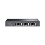 Swtich desktop/rackmount Mercusys, IEEE 802.3i, IEEE 802.3u, IEEE 802.3ab, IEEE 802.3x, IEEE 802.1p, 24×10/100/1000Mbps RJ45 Ports, Auto- Negotiation, Auto MDI/MDIX, switch capacity 48 Gbps_1