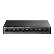 Switch TP Link 8-Port 10/100Mbps+2-Port Gigabit Desktop Switch with 8- Port PoE+, 10BASE-T: UTP category 3, 4, 5 cable (maximum 100m), 100BASE- TX: UTP category 5 or above cable (maximum 100m), 1000BASE-T: UTP category 5e or above cable (maximum 100m), 5.6 Gbps_1
