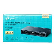 Switch TP Link, 10-Port 10/100Mbps Desktop Switch with 8-Port PoE+, 10BASE-T: UTP category 3, 4, 5 cable (maximum 100m), 100BASE-TX: UTP category 5 or above cable (maximum 100m), 2 Gbps_2