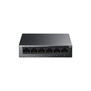 TP-LINK SWITCH LS106P, 6-Port 10/100Mbps Desktop Switch with 4-Port PoE+, 10BASE-T: UTP category 3, 4, 5 cable (maximum 100m), 100BASE-TX: UTP category 5 or above cable (maximum 100m), power input 220~240V, 50/60Hz (NV)_1
