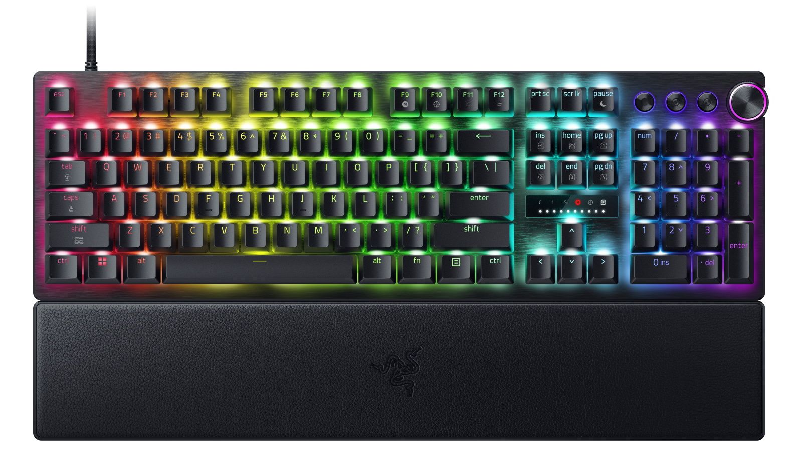 Tastatura mecanica Razer Huntsman V3 Pro 8KHz, iluminare Razer Chroma RGB, US layout, negru_2