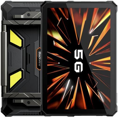 Blackview Active 12 Pro Rugged Tab 5G 12GB/256 11-inch FHD 1920x1200 IPS 90Hz LCD Corning Glass 3 + PROJECTOR 120-inch MT7300 Octa-core 2.5GHz 50MP Front/108MP Rear Camera night vision 30000mAh NO charging Android 15 NFC MIL-STD-810H Black_2