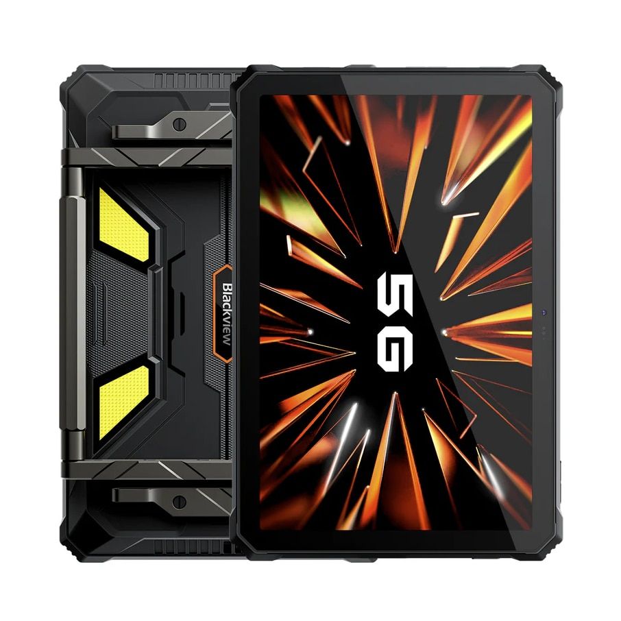 Blackview Active 12 Pro Rugged Tab 5G 12GB/256 11-inch FHD 1920x1200 IPS 90Hz LCD Corning Glass 3 + PROJECTOR 120-inch MT7300 Octa-core 2.5GHz 50MP Front/108MP Rear Camera night vision 30000mAh NO charging Android 15 NFC MIL-STD-810H Black_3