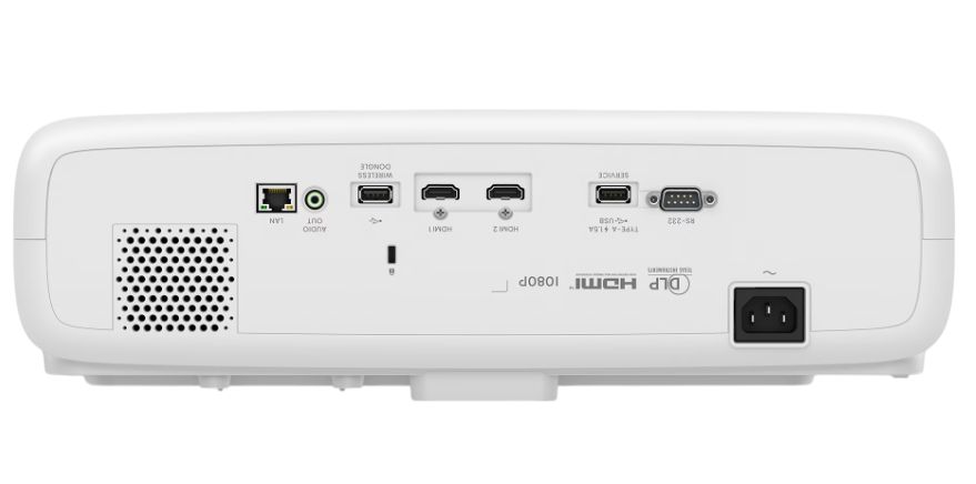 Videoproiector BenQ LH750, 4LED 20.000- 30.000 ore, FHD 1920* 1080, 16:9, 500.000:1, 1.62 x, 2* HDMI, RJ45, 2* USB Type A, RS232, boxa 20W, Audio out, Wireless USB dongle optional, telecomanda cu baterii, cablu HDMI inclus, 5.8 kg, culoare alb_2