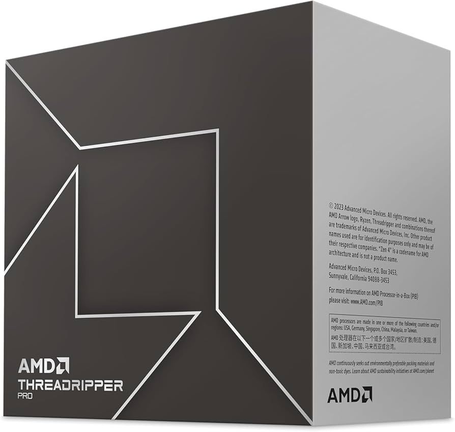 Sistem desktop Custom cu Procesor AMD Ryzen Threadripper PRO 7995WX, 96C / 192T, 2.50 - 5.10 GHz, 480 MB cache, 350 W_9