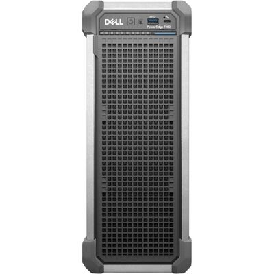 Dell PowerEdge T160 Tower Server,Intel Xeon 6 Performance 6315P 2.8G(4C/4T),16GB UDIMM 5600MT/s,480GB SSD SATA 6Gbps RI(3x3.5 and 2x2.5 Cabled HDD),No Controller,iDRAC9 Enterprise 16G,Broadcom 5720 Dual Port 1Gb,300W Cabled PSU,3Yr NBD_4