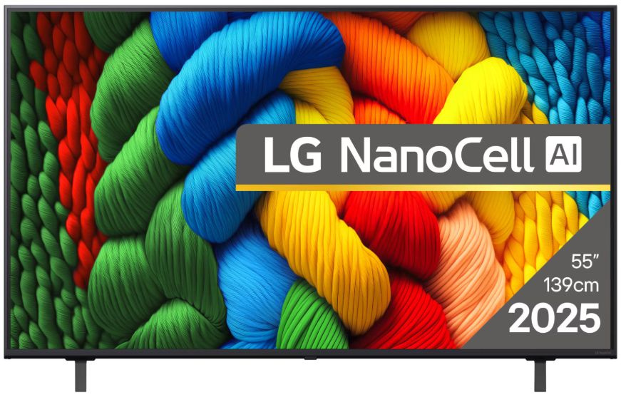 Televizor LG NanoCell 55NANO80A3B, 139 cm, Smart, 4K Ultra HD, Clasa G (Model 2025)_1